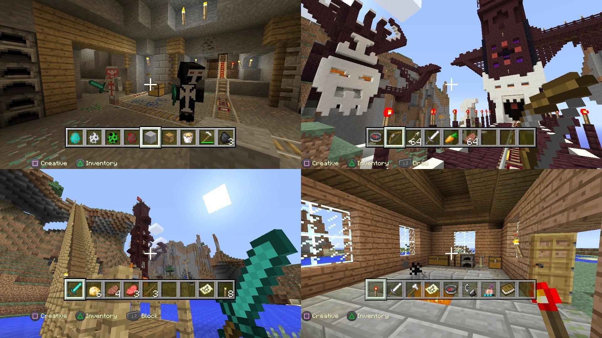 Screen Shot image 2 Minecraft PS4 (P3)