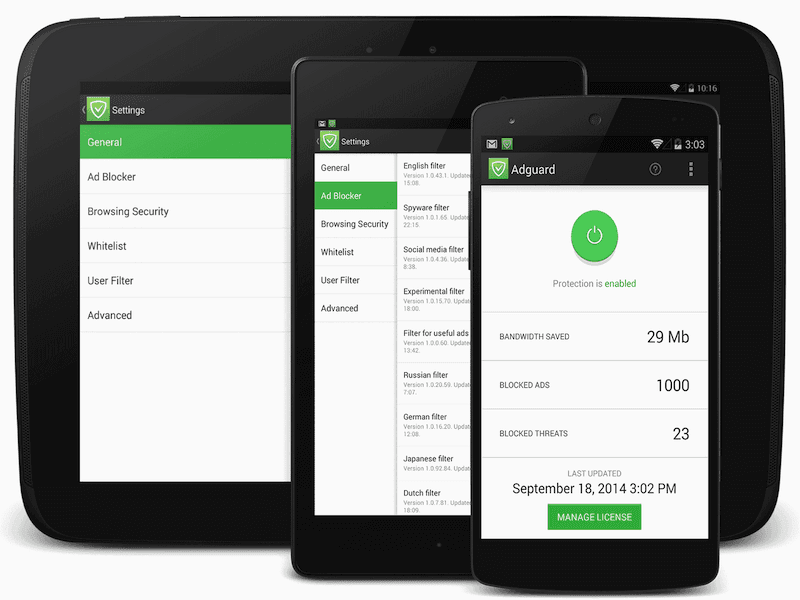 Screen Shot image 2 AdGuard For Android كود رقمي (1 سنه / 1 جهاز)