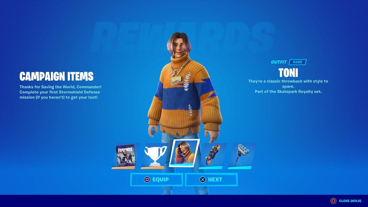 Screen Shot image 1 Fortnite - Skate Park Royalty Pack DLC امريكي اكسبوكس 1 / إكس بوكس سيريس X|S كود رقمي