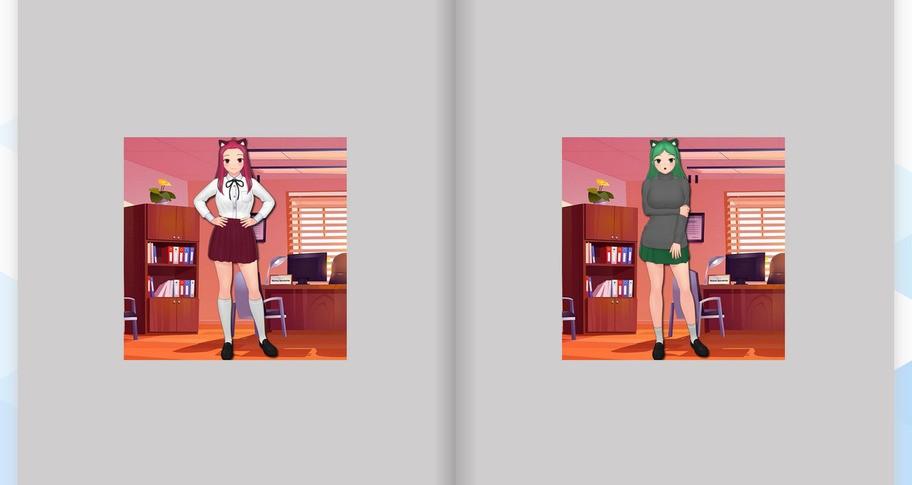 Screen Shot image 5 Anime Jigsaw Girls - Office + Artbook DLC ستيم كود رقمي