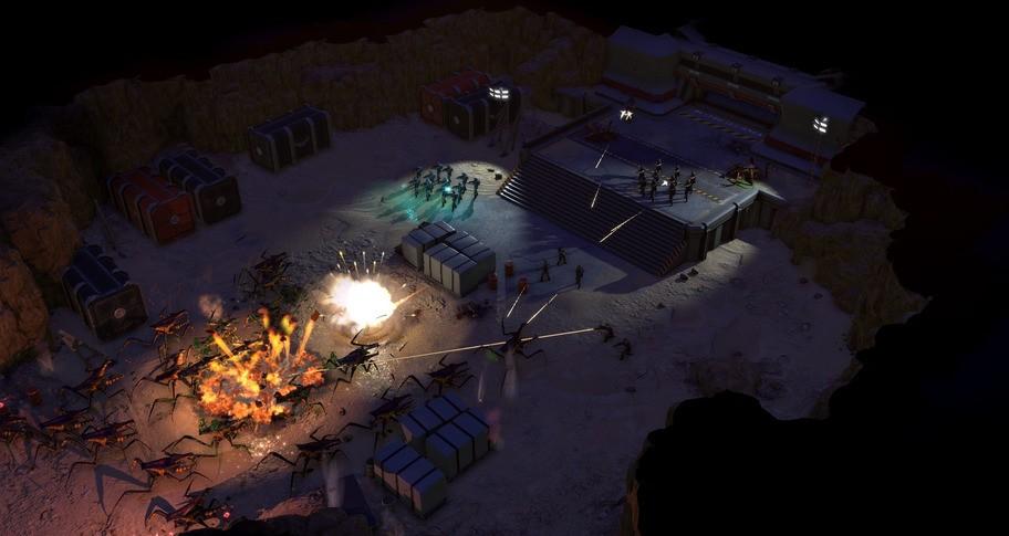Screen Shot image 1 Starship Troopers - Terran Command اوروبي V2 رابط هديه ستيم