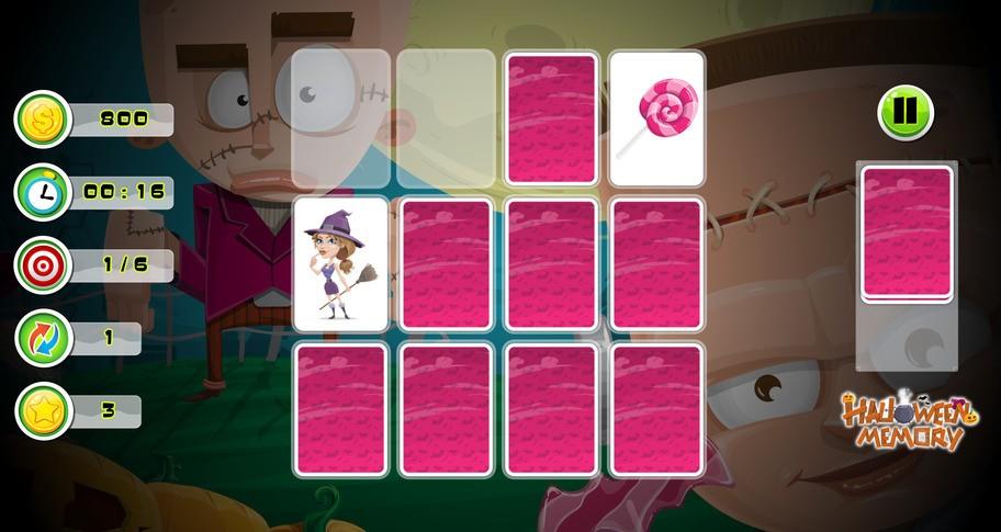 Screen Shot image 2 Halloween Memory ستيم كود رقمي