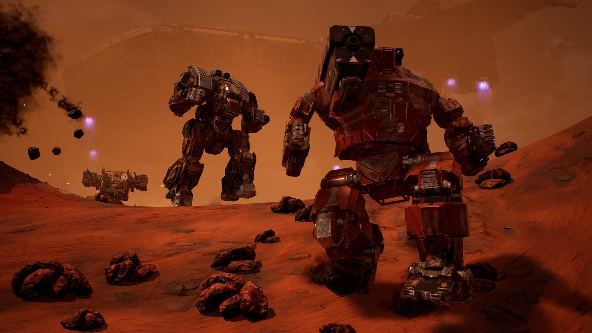 Screen Shot image 3 MechWarrior 5: Mercenaries: JumpShip 2021 اصدار ستيم كود رقمي