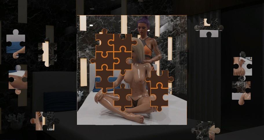Screen Shot image 0 Jigsaw Puzzle - Futanari Threesome ستيم كود رقمي