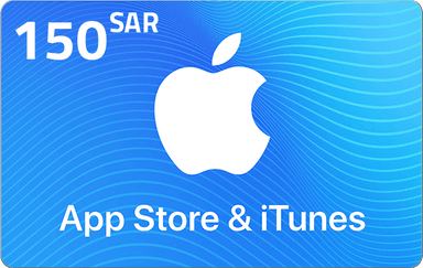 بطاقة هدايا ابل ايتونز 150 ريال - ستور سعودي