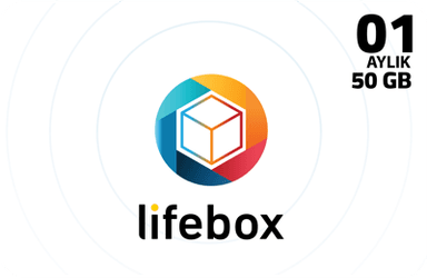 Lifebox 1 Aylık - 50 GB