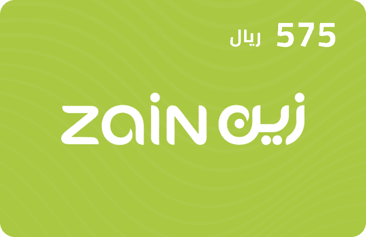 بطاقة زين 575 ريال