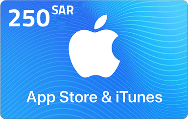 بطاقة هدايا ابل ايتونز 250 ريال - ستور سعودي