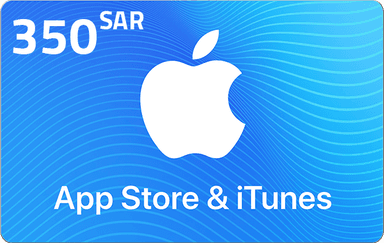 بطاقة هدايا ابل ايتونز 350 ريال - ستور سعودي