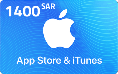 بطاقة هدايا ابل ايتونز 1400 ريال - ستور سعودي