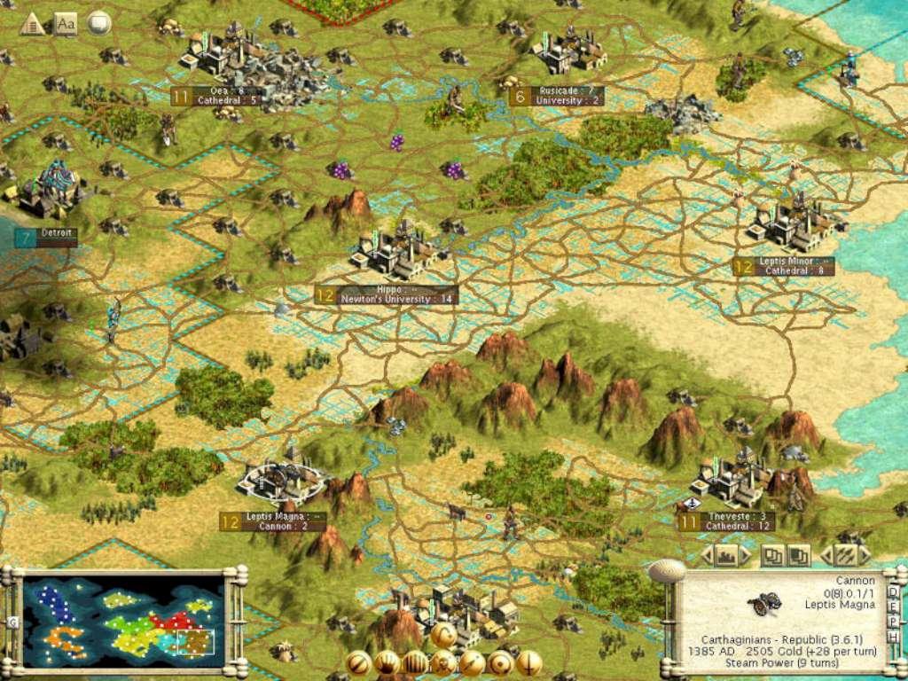 Screen Shot image 1 Sid Meier'S Civilization III Complete اوروبي ستيم كود رقمي