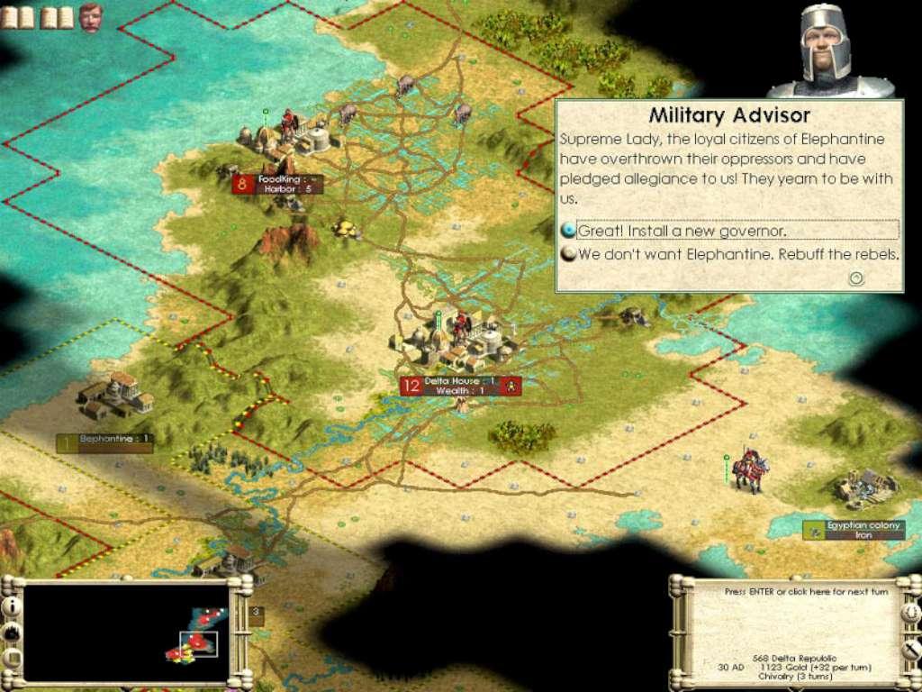 Screen Shot image 1 Sid Meier'S Civilization III Complete ستيم كود رقمي