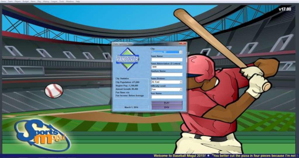 Screen Shot image 4 Baseball Mogul 2015 ستيم كود رقمي