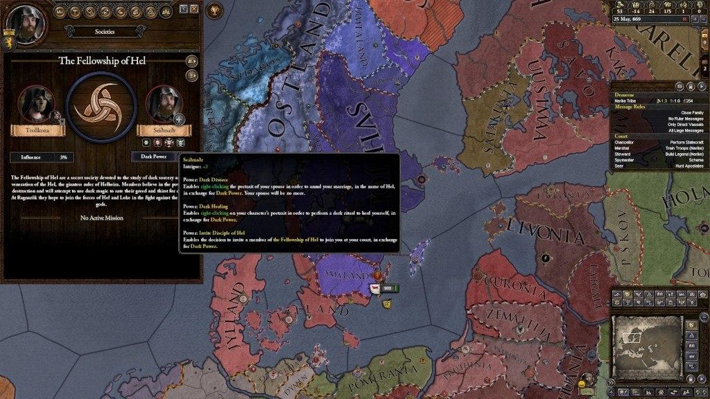 Screen Shot image 1 Crusader Kings II - Monks And Mystics DLC بي سي ستيم كود رقمي
