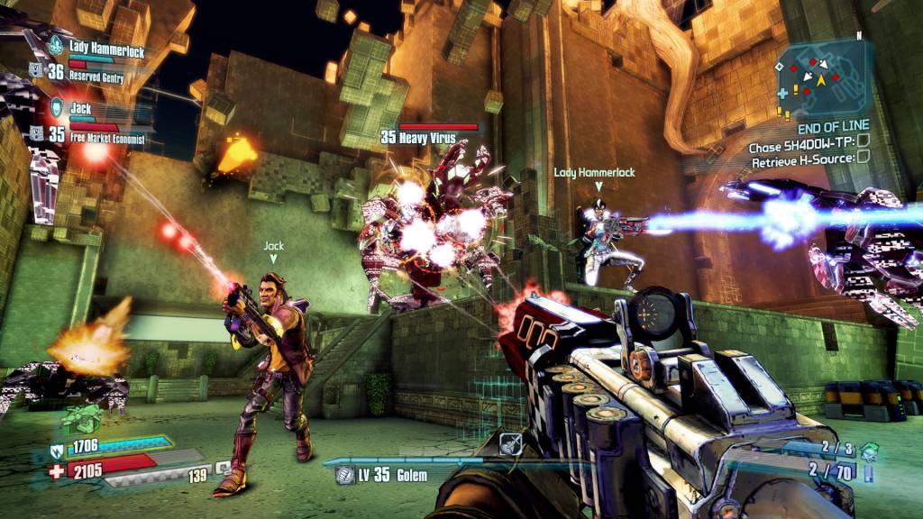 Screen Shot image 1 Borderlands: The Pre-Sequel - Claptastic Voyage And اولتمت Vault Hunter Upgrade Pack 2 DLC بي سي ستيم كود رقمي (ماك OS X)