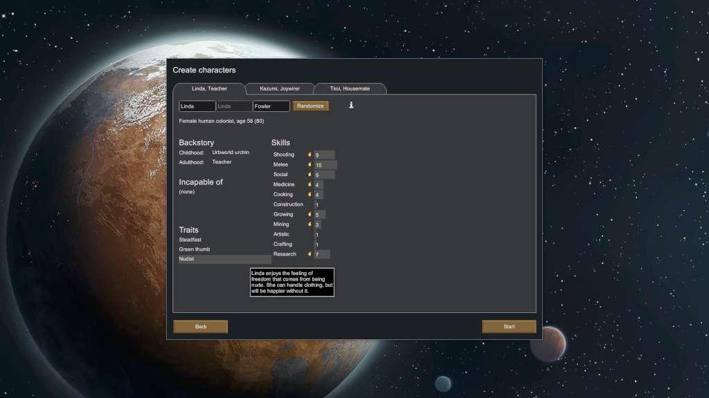 Screen Shot image 1 RimWorld ايبك قيمز حساب