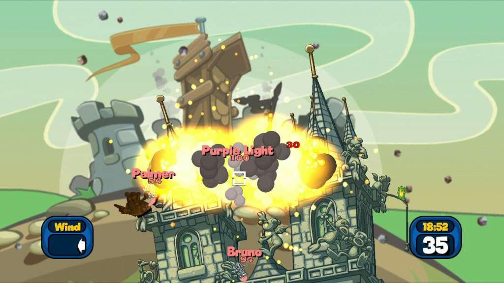 Screen Shot image 1 Worms Reloaded - Forts Pack DLC اوروبي ستيم كود رقمي