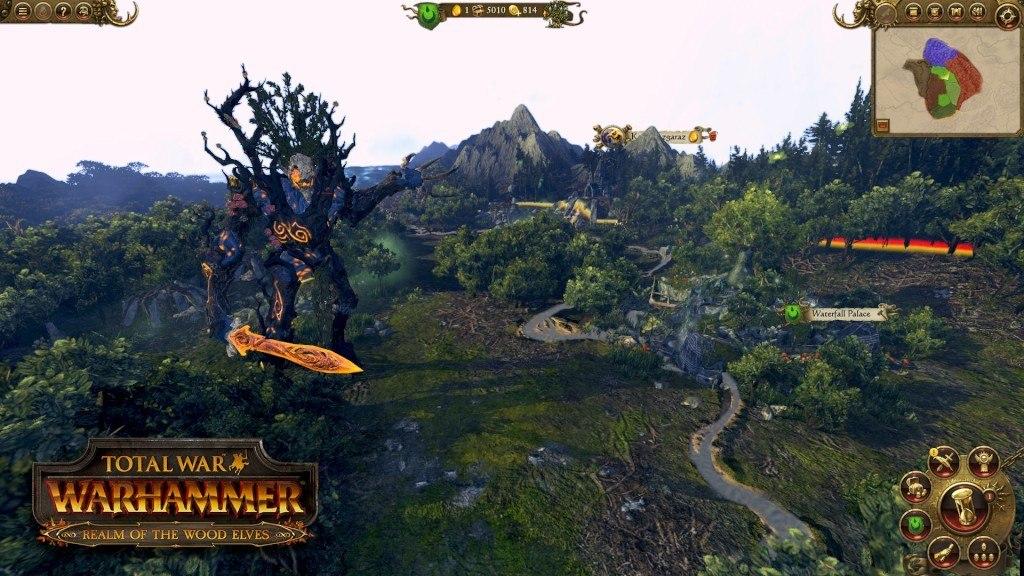 Screen Shot image 1 Total War: Warhammer - Realm Of The Wood Elves DLC RU VPN Required ستيم كود رقمي
