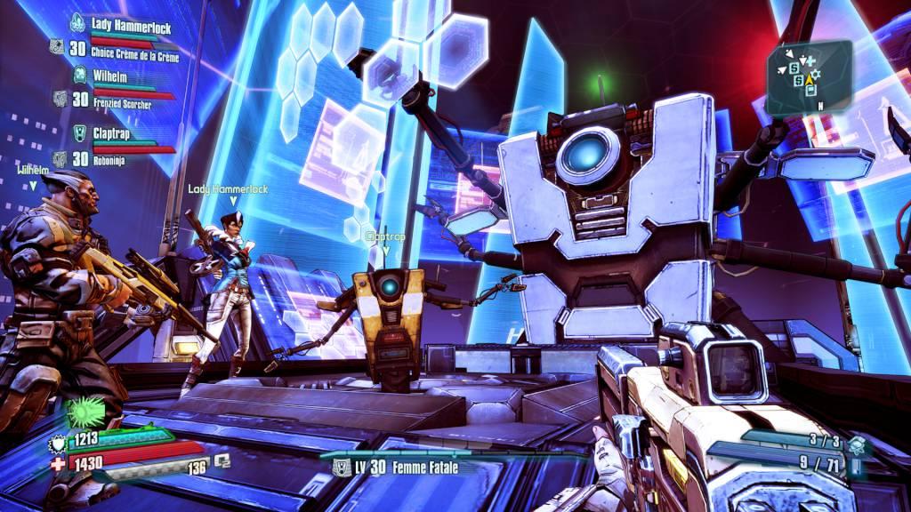 Screen Shot image 2 Borderlands: The Pre-Sequel - Claptastic Voyage And اولتمت Vault Hunter Upgrade Pack 2 DLC بي سي ستيم كود رقمي (ماك OS X)