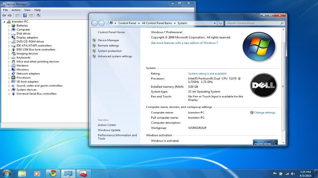 Screen Shot image 2 ويندوز 7 Home Basic OEM مفتاح