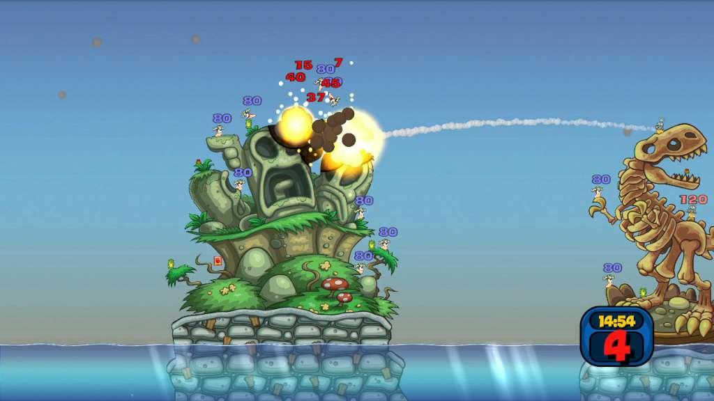 Screen Shot image 2 Worms Reloaded - Forts Pack DLC ستيم كود رقمي