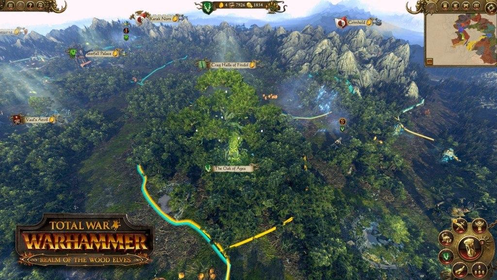 Screen Shot image 2 Total War: Warhammer - Realm Of The Wood Elves DLC RU VPN Required ستيم كود رقمي