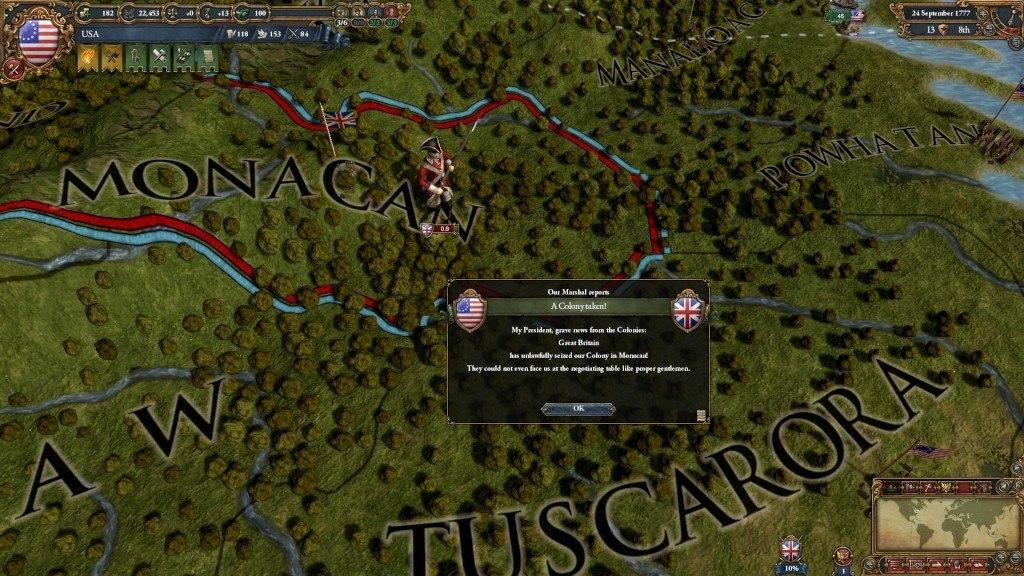 Screen Shot image 2 Europa Universalis IV - American Dream DLC بي سي ستيم كود رقمي