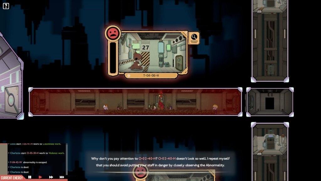 Screen Shot image 2 Lobotomy Corporation: Monster Management Simulator ستيم كود رقمي