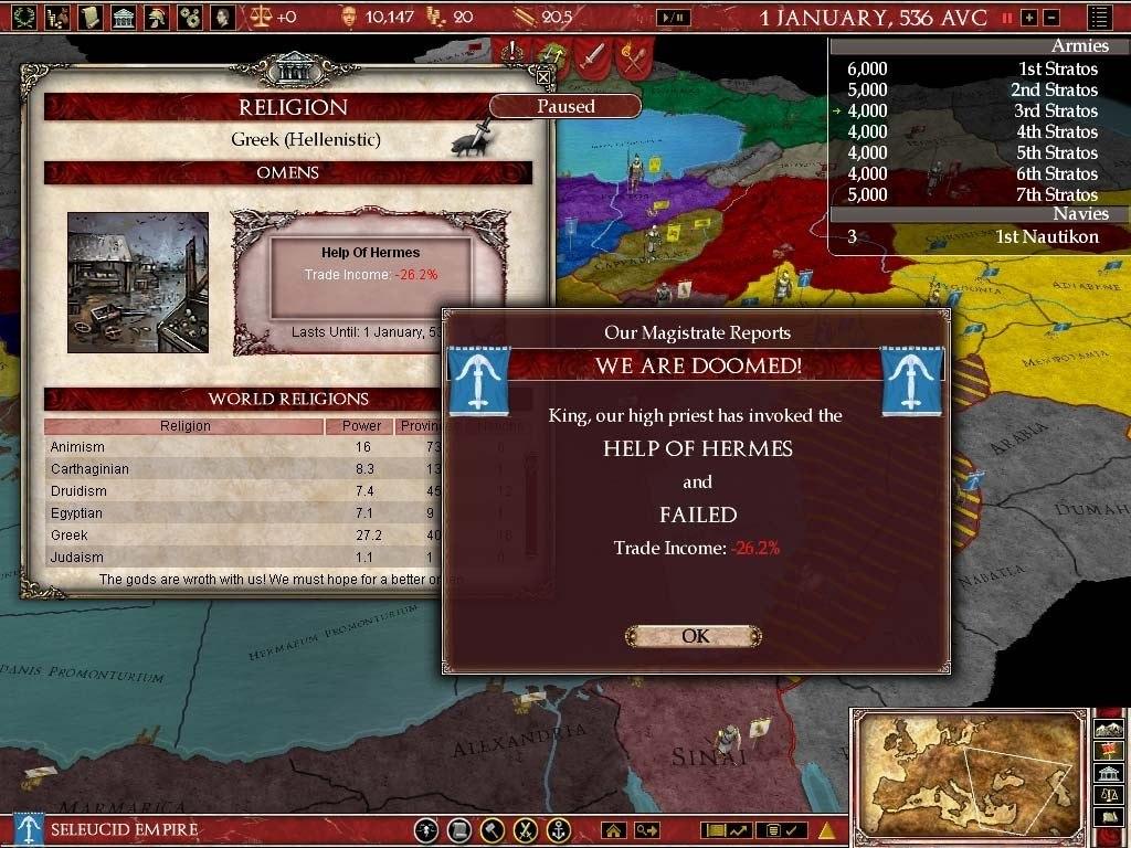 Screen Shot image 2 Europa Universalis: Rome اصدار النسخة الذهبية ستيم كود رقمي
