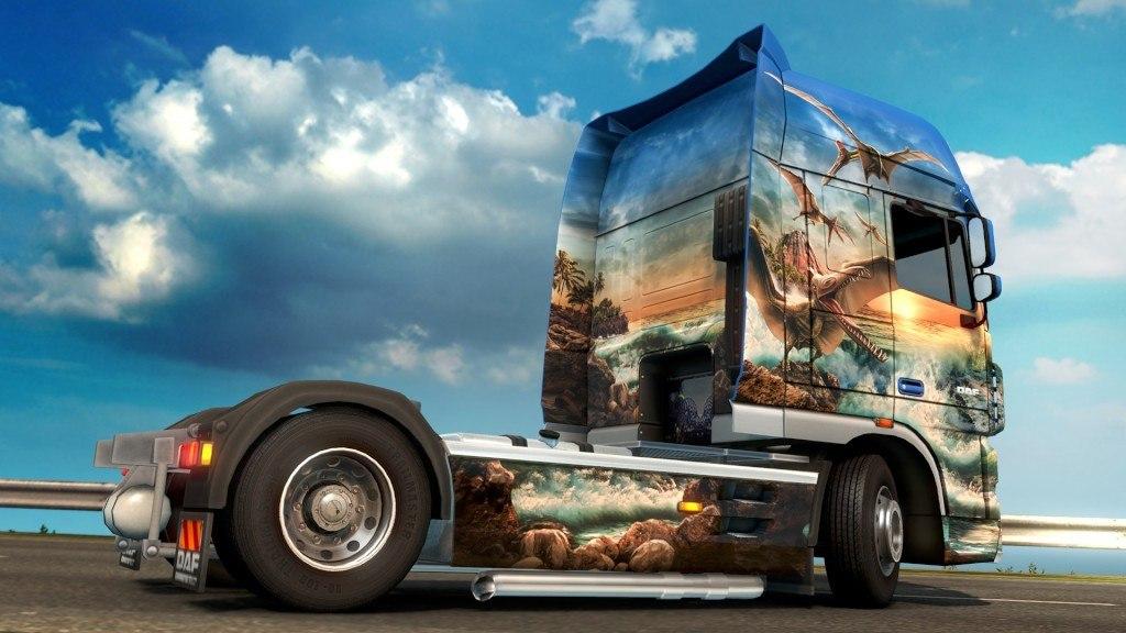 Screen Shot image 2 Euro Truck Simulator 2 - Prehistoric Paint Jobs Pack DLC ستيم كود رقمي