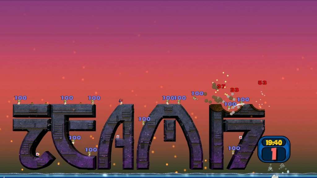 Screen Shot image 3 Worms Reloaded - Retro Pack DLC اوروبي ستيم كود رقمي