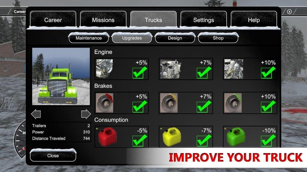 Screen Shot image 3 Arctic Trucker Simulator ستيم كود رقمي