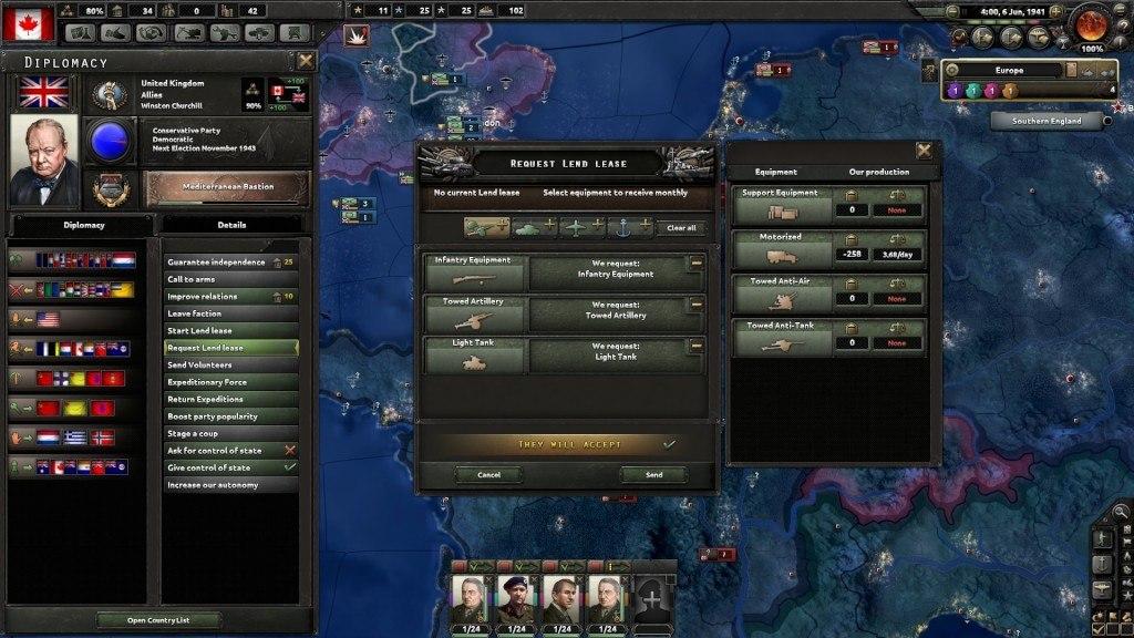 Screen Shot image 3 Hearts Of Iron IV - Together For Victory DLC RU VPN Activated ستيم كود رقمي