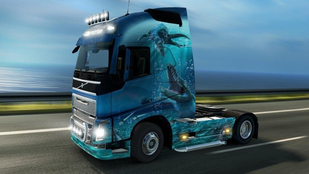Screen Shot image 3 Euro Truck Simulator 2 - Prehistoric Paint Jobs Pack DLC ستيم كود رقمي