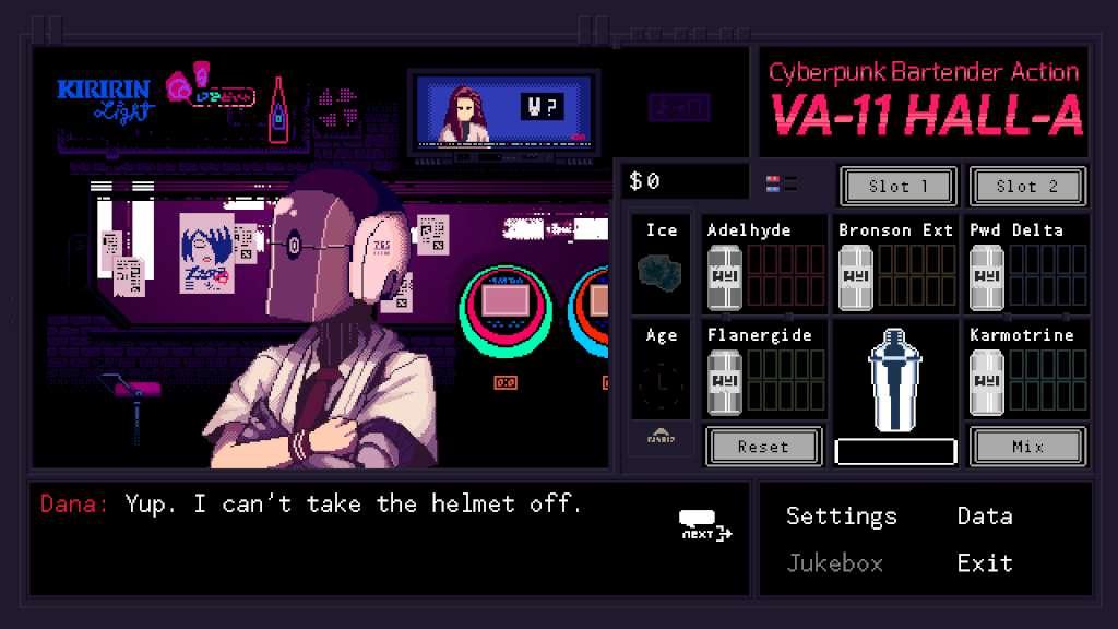 Screen Shot image 4 VA-11 Hall-A: Cyberpunk Bartender Action ستيم كود رقمي