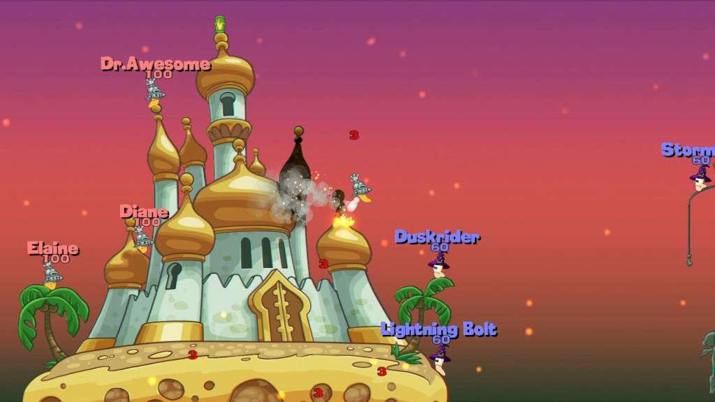 Screen Shot image 5 Worms Reloaded - Forts Pack DLC اوروبي ستيم كود رقمي