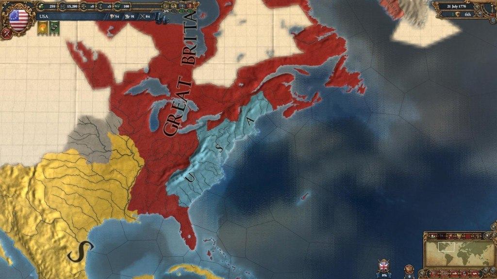 Screen Shot image 5 Europa Universalis IV - American Dream DLC بي سي ستيم كود رقمي
