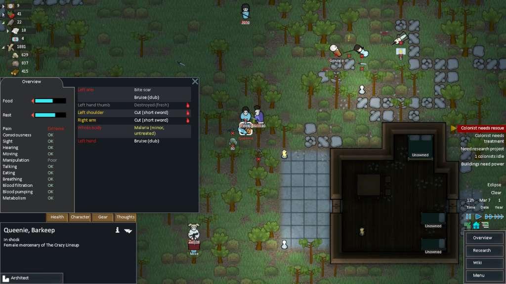 Screen Shot image 4 RimWorld: Horror Pack حزمة بي سي ستيم حساب