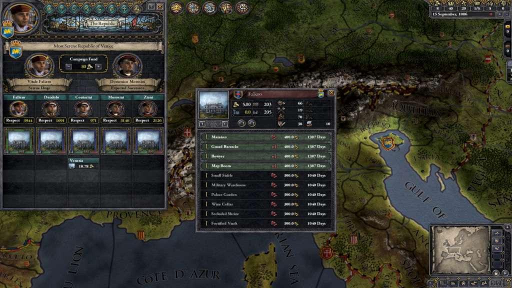 Screen Shot image 4 Crusader Kings II - The Republic DLC بي سي ستيم كود رقمي
