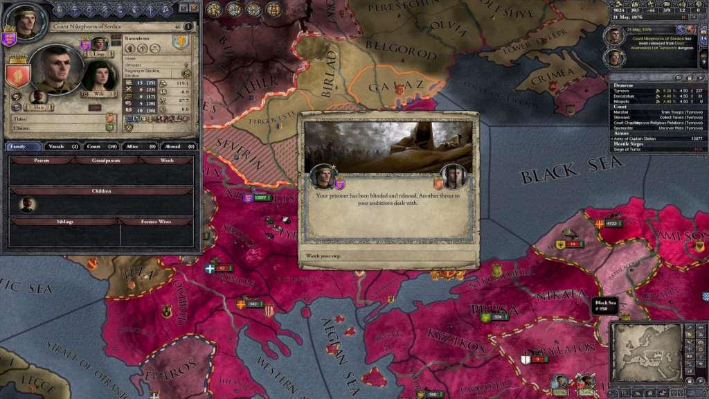 Screen Shot image 1 Crusader Kings II - Legacy Of Rome DLC بي سي ستيم كود رقمي