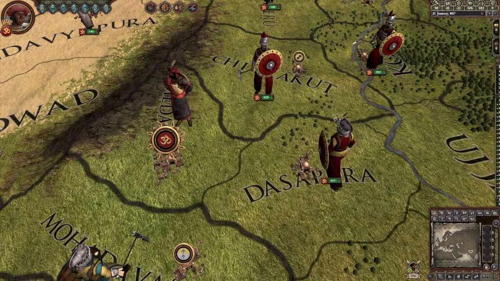 Screen Shot image 4 Crusader Kings II - Rajas Of India DLC بي سي ستيم كود رقمي