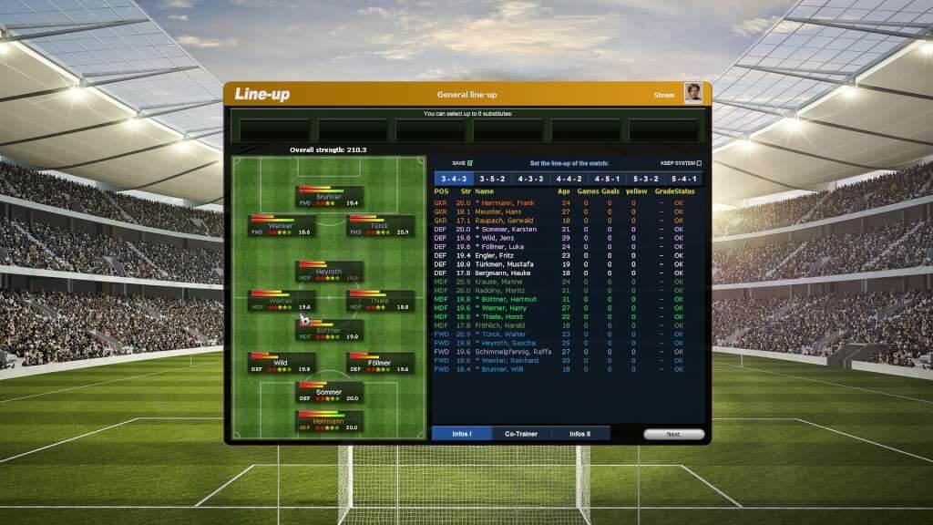 Screen Shot image 1 Club Manager 2015 ستيم كود رقمي