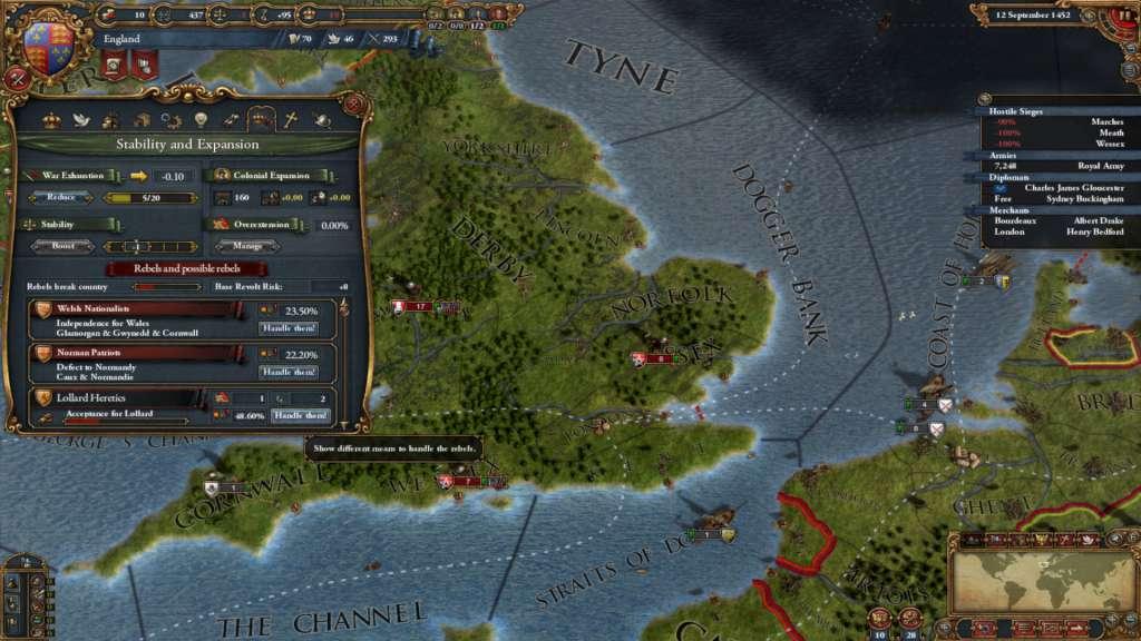Screen Shot image 0 Europa Universalis IV Digital Extreme اصدار + طلب مسبق Bonus + Call To Arms Pack بي سي ستيم كود رقمي