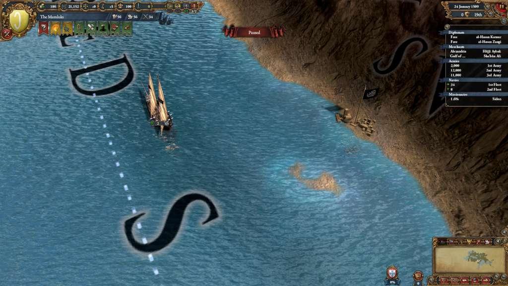 Screen Shot image 4 Europa Universalis IV - Muslim Ships Unit Pack DLC بي سي ستيم كود رقمي