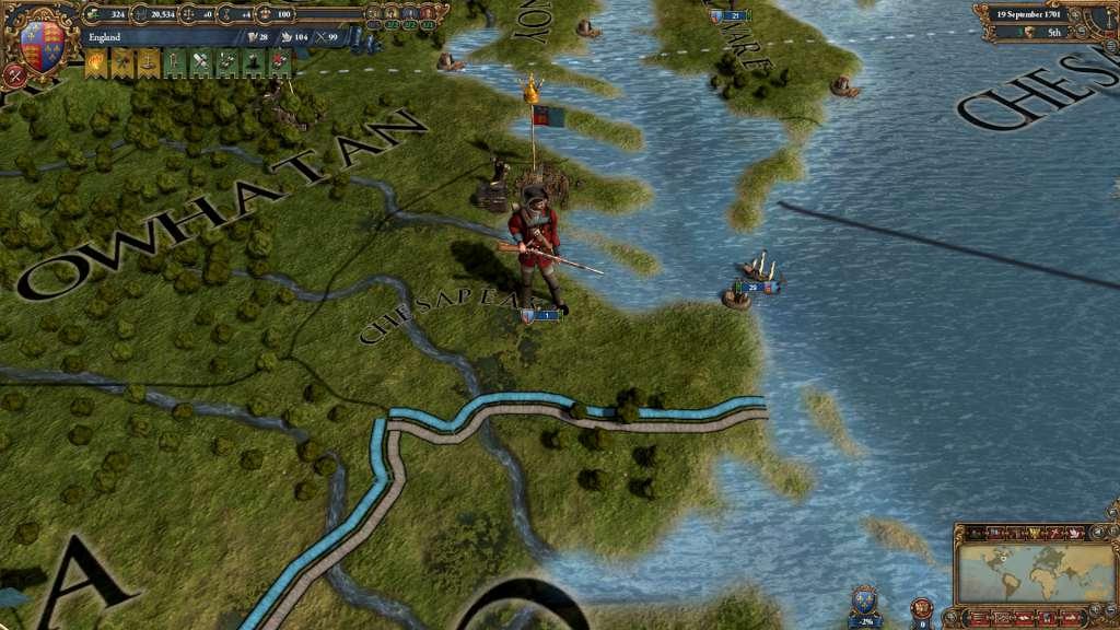 Screen Shot image 3 Europa Universalis IV - Colonial British And الفرنسية Unit Pack DLC بي سي ستيم كود رقمي