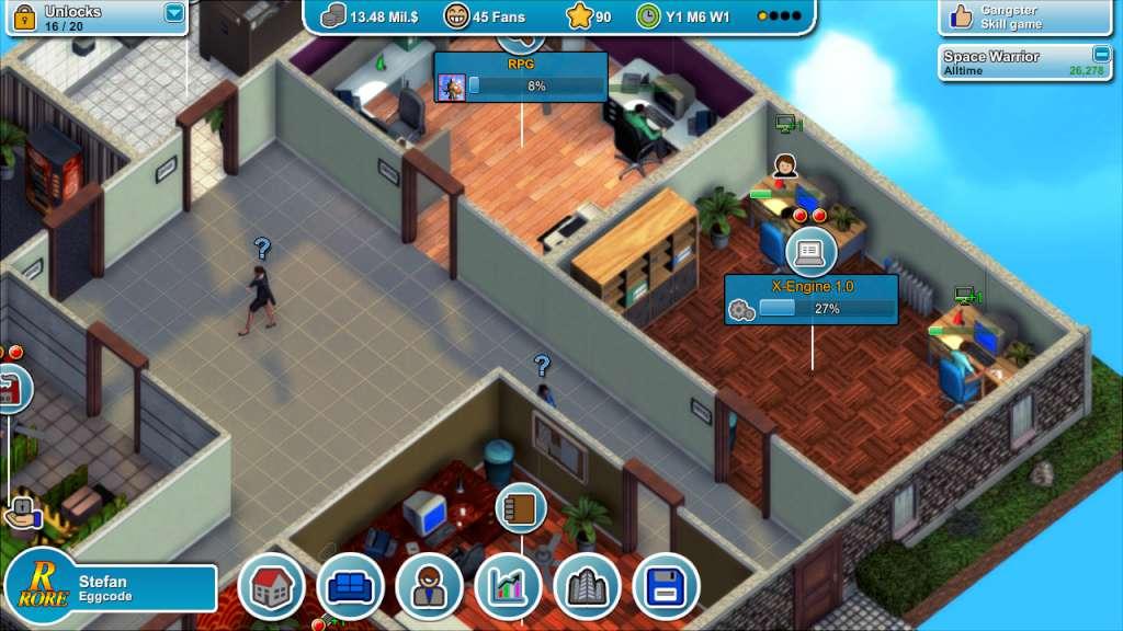 Screen Shot image 0 Mad Games Tycoon ستيم كود رقمي