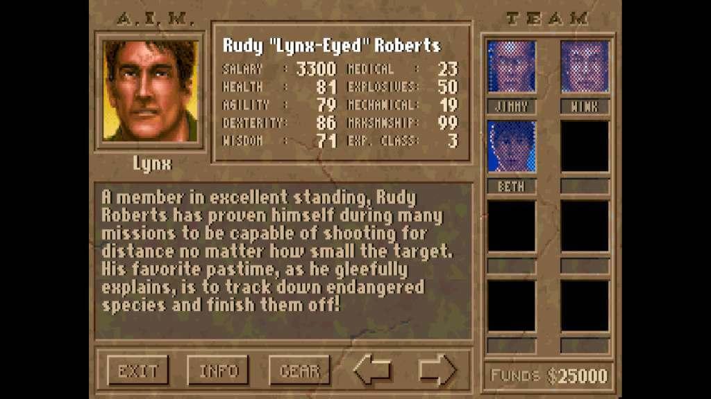 Screen Shot image 2 Jagged Alliance 1: اصدار النسخة الذهبية ستيم كود رقمي