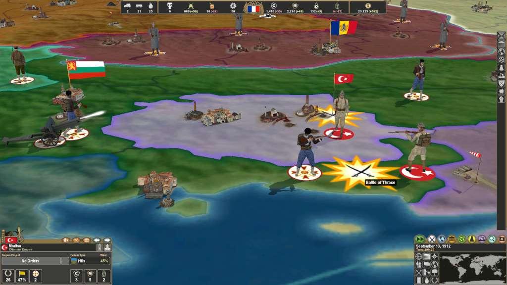 Screen Shot image 1 Making History: The Great War ستيم كود رقمي
