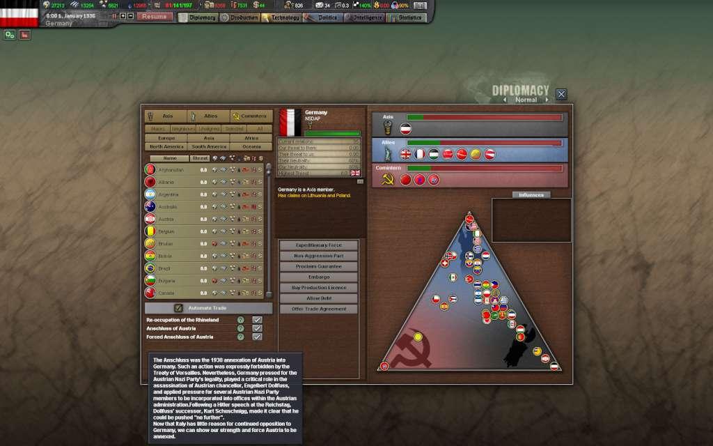 Screen Shot image 3 Hearts Of Iron III Complete Pack اوروبي ستيم كود رقمي