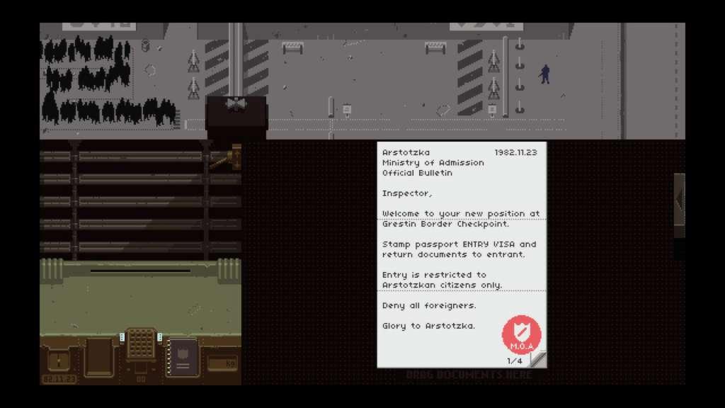 Screen Shot image 2 Papers, Please ستيم كود رقمي